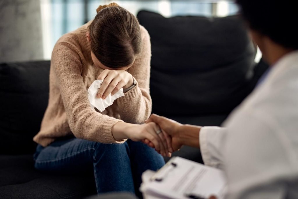 Woman Diagnosed with PTSD